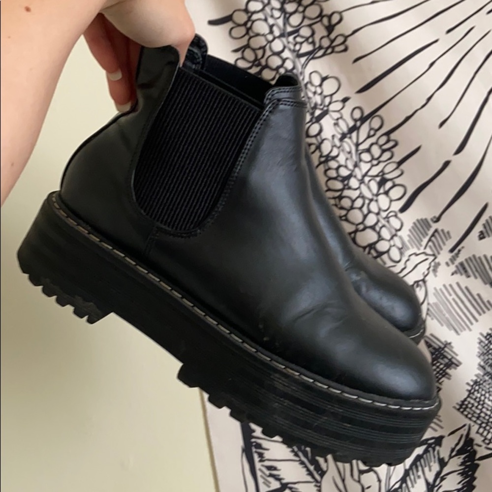 H&M platform boots